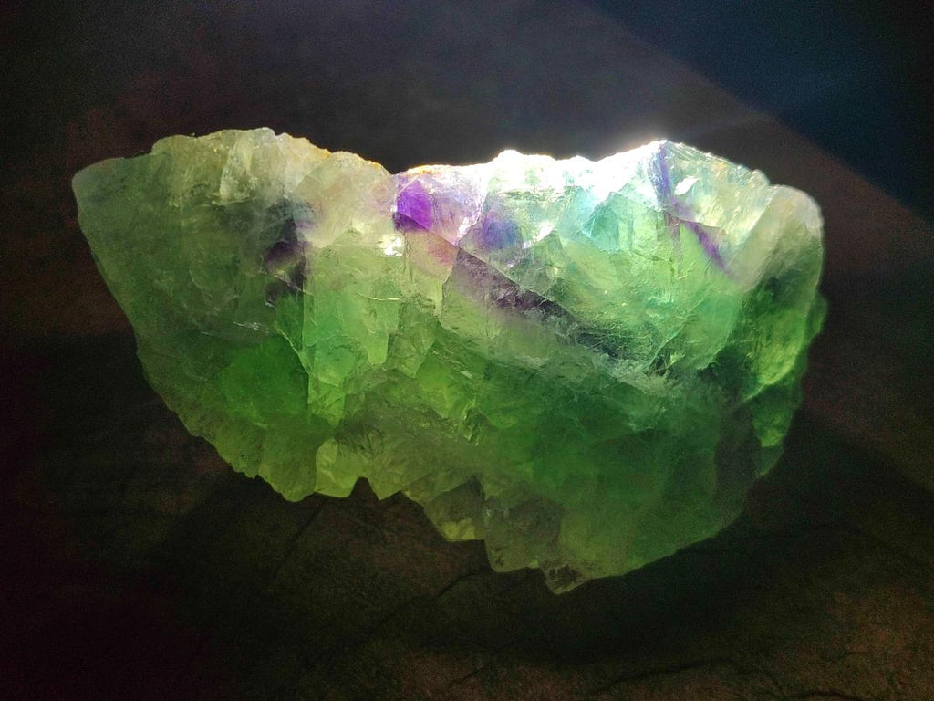 Natural Watermelon Fluorite Cobbed Specimens x 6 From Uis, Namibia - Toprock Gemstones and Minerals 