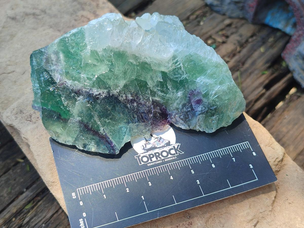 Natural Watermelon Fluorite Cobbed Specimens x 6 From Uis, Namibia - Toprock Gemstones and Minerals 