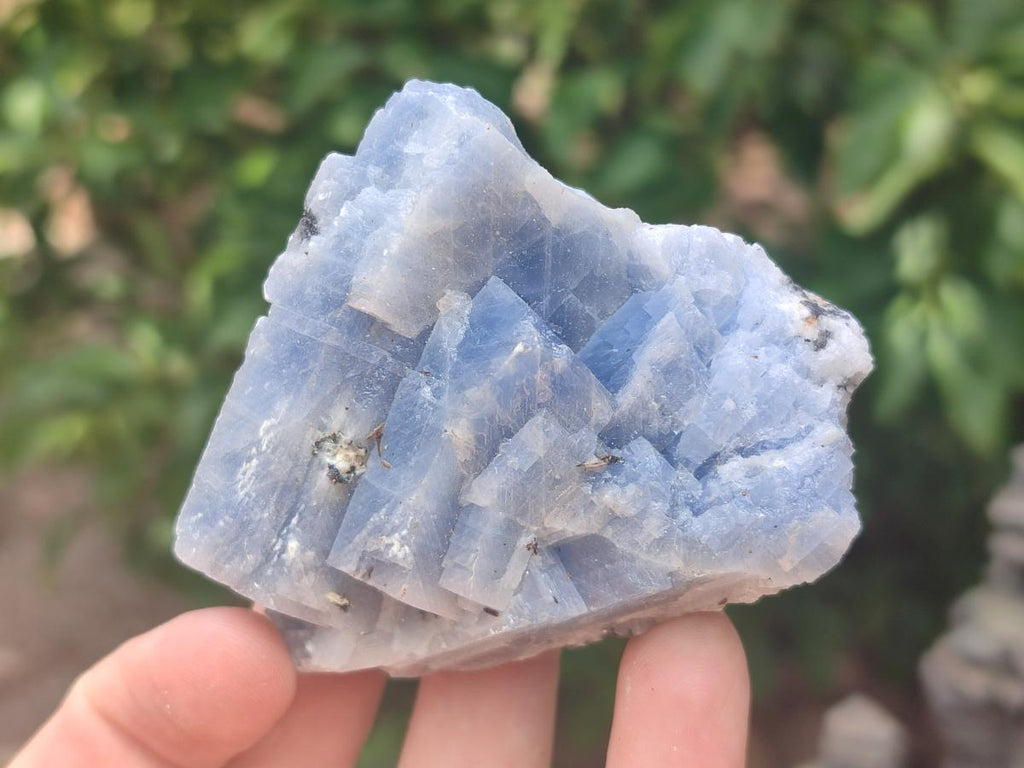 Natural Sky Blue Calcite Specimens x 24 From Spitzkop, Namibia - Toprock Gemstones and Minerals 