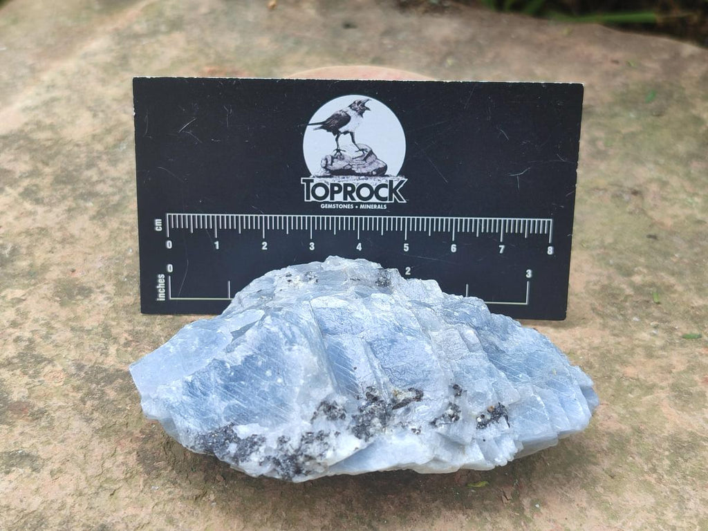 Natural Sky Blue Calcite Specimens x 24 From Spitzkop, Namibia - Toprock Gemstones and Minerals 