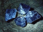 Natural Sky Blue Calcite Specimens x 24 From Spitzkop, Namibia