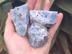 Natural Sky Blue Calcite Specimens x 24 From Spitzkop, Namibia - Toprock Gemstones and Minerals 