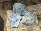 Natural Sky Blue Calcite Specimens x 24 From Spitzkop, Namibia - Toprock Gemstones and Minerals 