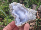 Natural Blue Lace Agate Geode and Cluster Specimens x 14 From Nsanje, Malawi - Toprock Gemstones and Minerals 