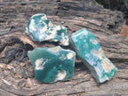 Polished On One Side Mtorolite Chrysoprase Plates x 24 From Mutorashanga, Zimbabwe - Toprock Gemstones and Minerals 
