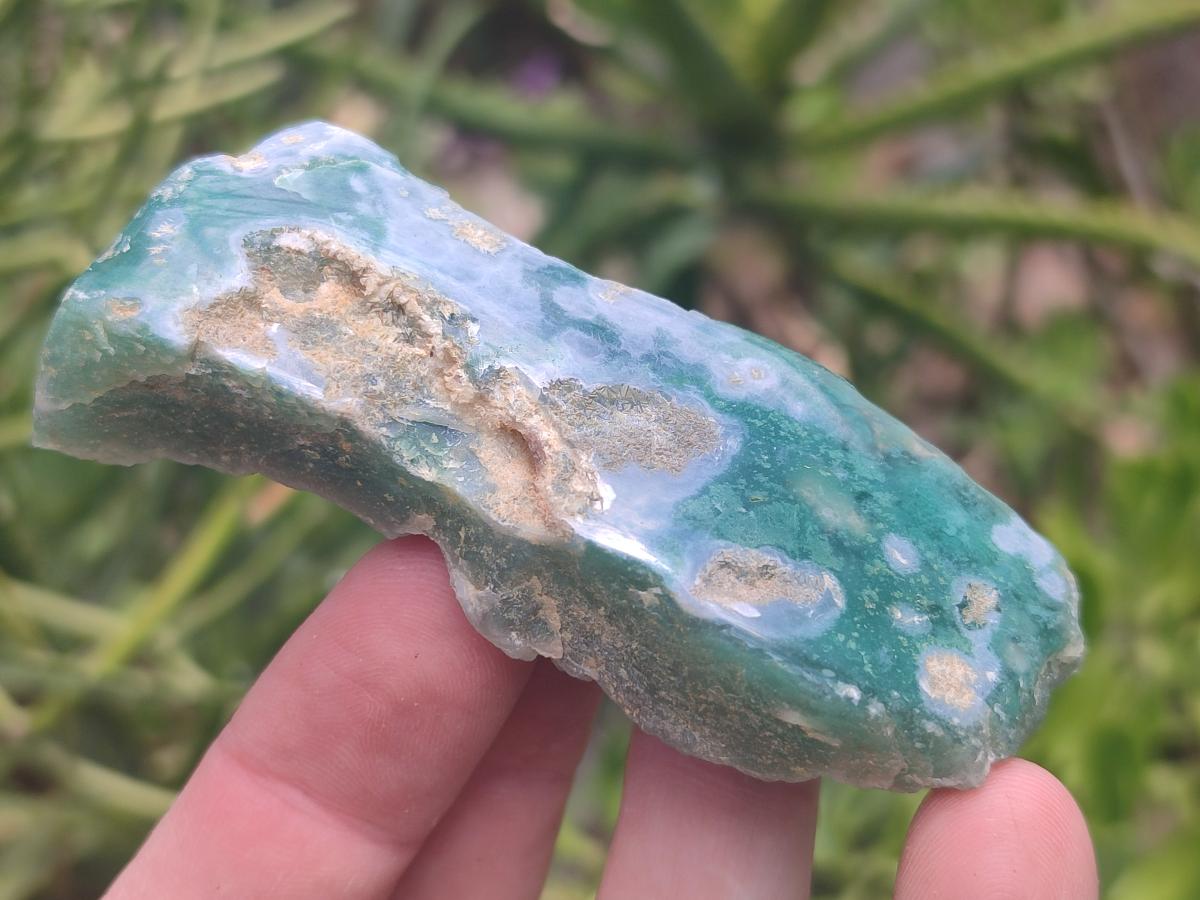 Polished On One Side Mtorolite Chrysoprase Plates x 24 From Mutorashanga, Zimbabwe - Toprock Gemstones and Minerals 