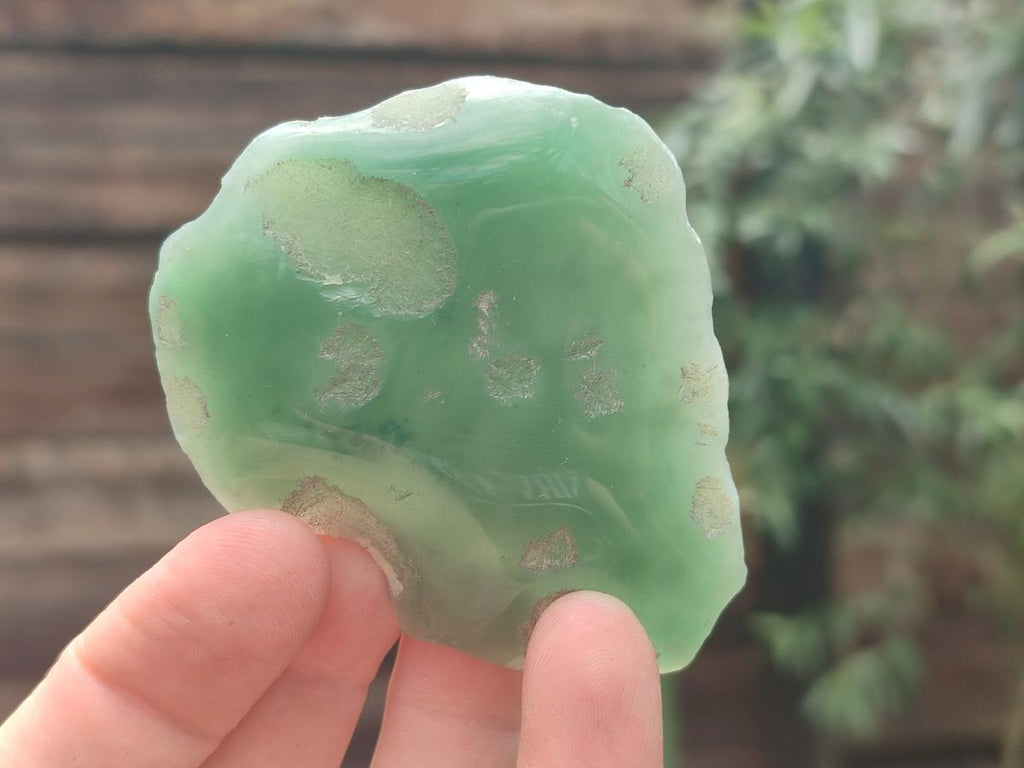 Polished On One Side Mtorolite Chrysoprase Plates x 24 From Mutorashanga, Zimbabwe - Toprock Gemstones and Minerals 