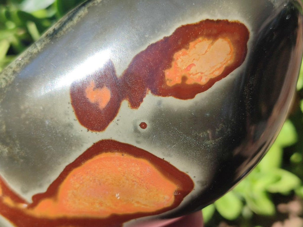 Polished Polychrome Jasper Standing Free Forms x 3 From NW Coast, Madagascar - Toprock Gemstones and Minerals 