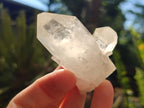 Natural Clear Quartz Clusters x 12 From Madagascar
