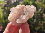 Natural Clear Quartz Clusters x 12 From Madagascar