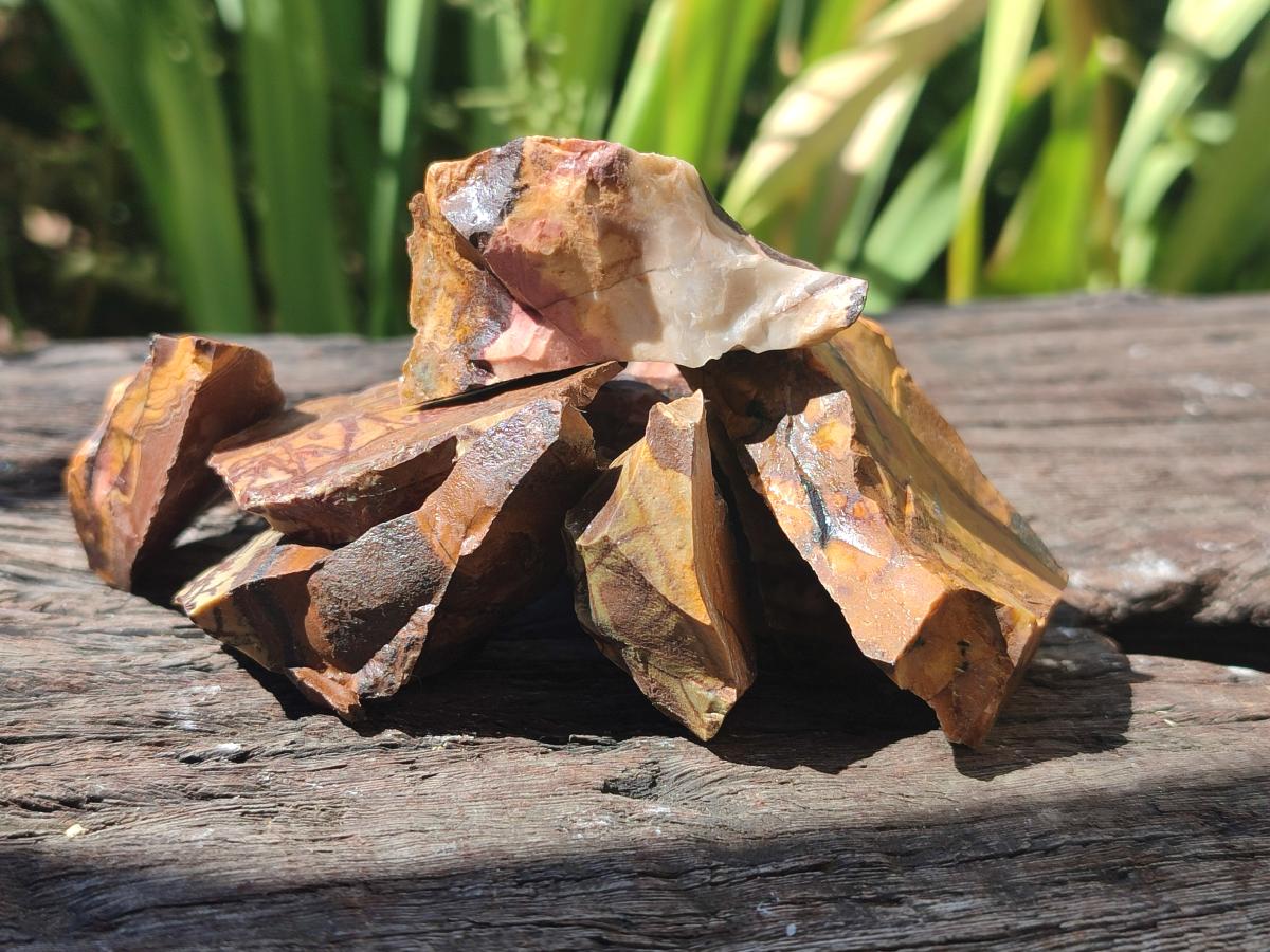 Natural Nguni Jasper Cobbed Specimens x 67 From Northern Cape, South Africa - Toprock Gemstones and Minerals 