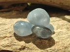 Polished Mini Blue Celestite Free Forms x 40 From Sakoany, Madagascar - Toprock Gemstones and Minerals 