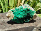 Natural Crystalline Malachite Specimens x 2 From Tenke Fungurume, Congo - Toprock Gemstones and Minerals 