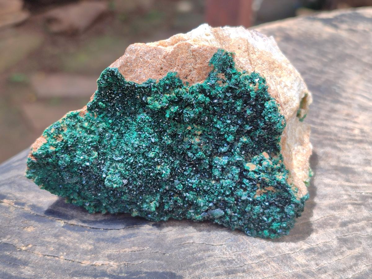 Natural Crystalline Malachite Specimens x 2 From Tenke Fungurume, Congo - Toprock Gemstones and Minerals 