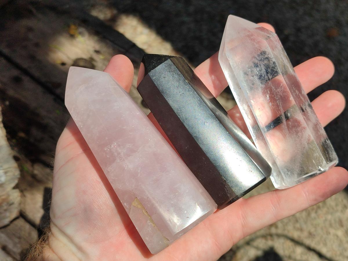 Polished Mixed Minerals x 6 From Southern Africa - Toprock Gemstones and Minerals 