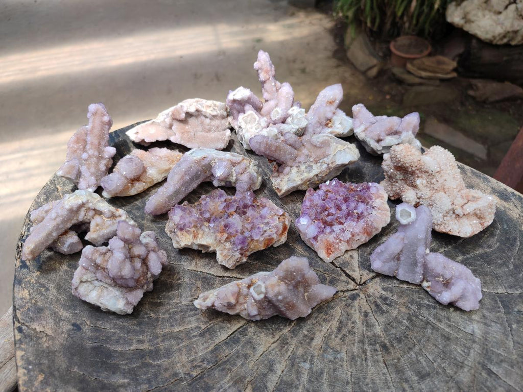 Natural Amethyst Spirit Clusters x 38 From Boekenhouthoek, South Africa - Toprock Gemstones and Minerals 