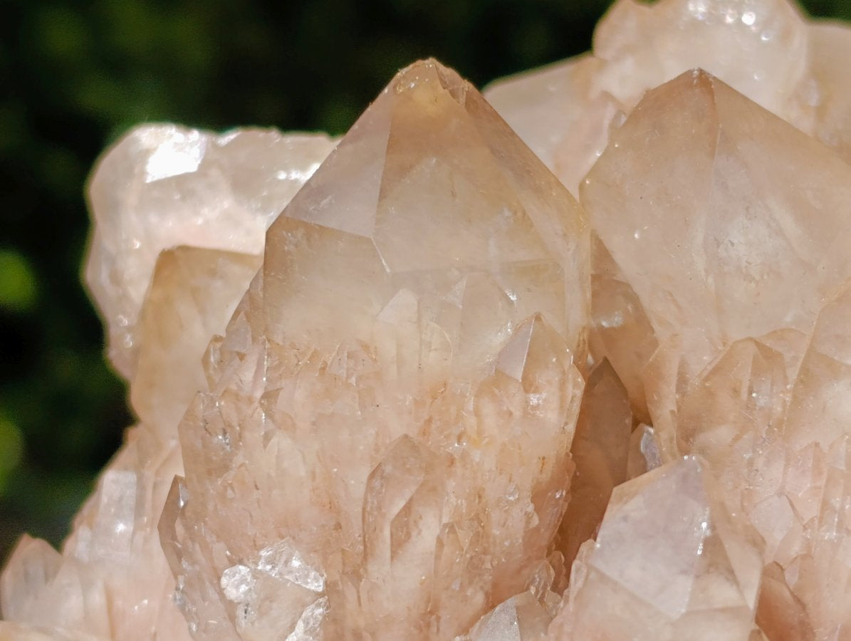 Natural Large Clear Smokey Quartz Cluster x 1 From Luena, Congo - Toprock Gemstones and Minerals 