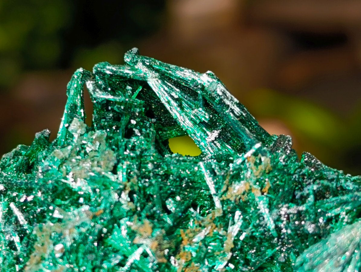 Natural Silky Malachite Specimens x 12 From Kasompe, Congo - Toprock Gemstones and Minerals 