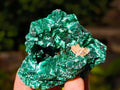 Natural Silky Malachite Specimens x 12 From Kasompe, Congo - Toprock Gemstones and Minerals 