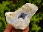 Natural Blue Lace Agate Geode and Cluster Specimens x 12 From Nsanje, Malawi - Toprock Gemstones and Minerals 