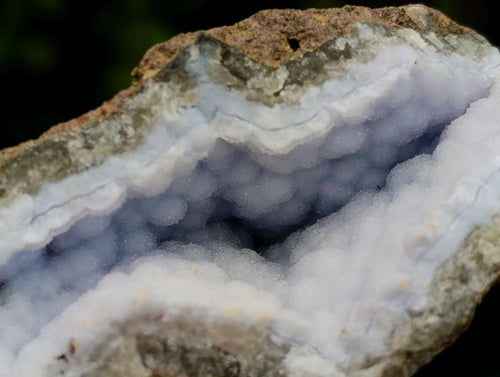 Natural Blue Lace Agate Geode and Cluster Specimens x 12 From Nsanje, Malawi - Toprock Gemstones and Minerals 