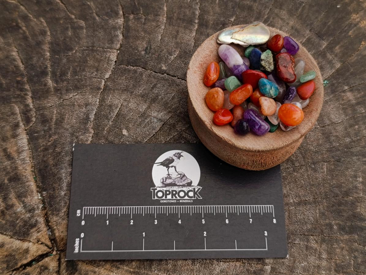 Polished Mixed Tumbled Stones Packs x 6 From Southern Africa - Toprock Gemstones and Minerals 