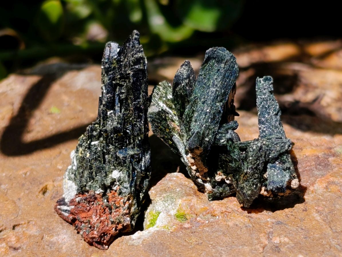 Natural Aegirine Orthoclase and Smokey Quartz Specimens x 37 From Zomba, Malawi - Toprock Gemstones and Minerals 