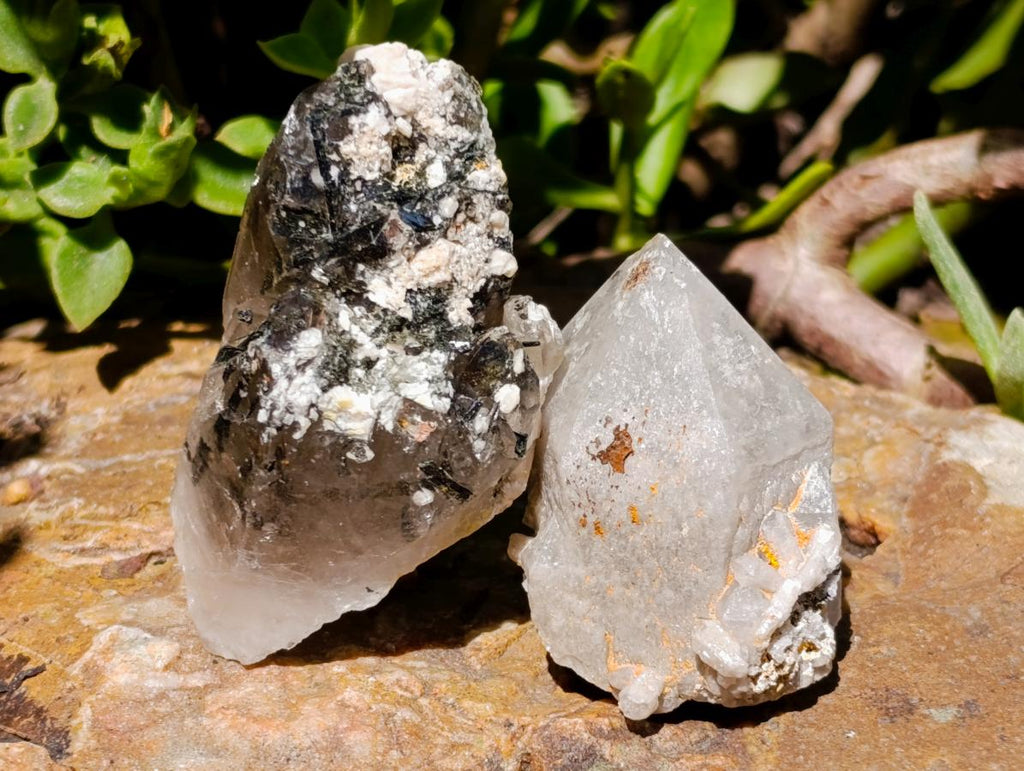 Natural Aegirine Orthoclase and Smokey Quartz Specimens x 37 From Zomba, Malawi - Toprock Gemstones and Minerals 
