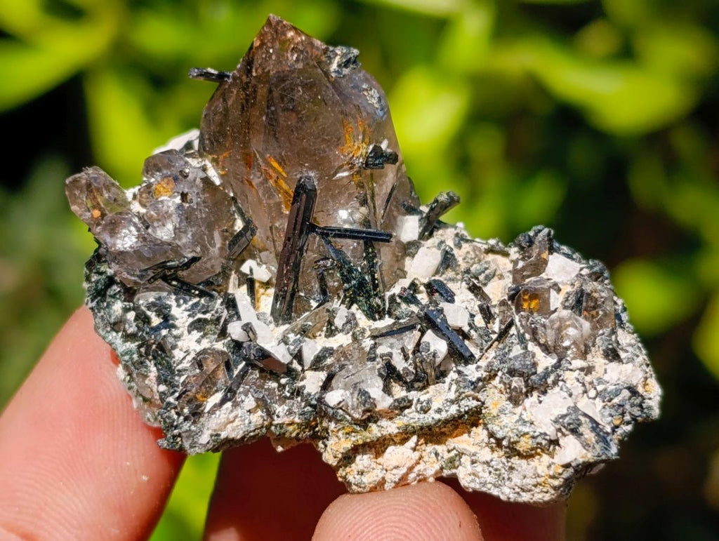 Natural Aegirine Orthoclase and Smokey Quartz Specimens x 37 From Zomba, Malawi - Toprock Gemstones and Minerals 