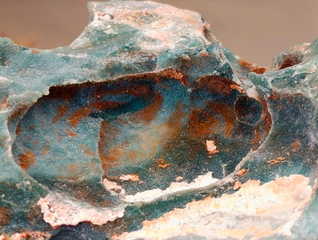 Polished On One Side Mtorolite Chrysoprase Plates x 2 From Mutorashanga, Zimbabwe - Toprock Gemstones and Minerals 