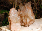 Natural Mpika Quarts Crystals and Cluster x 6 From Mpika, Zambia - Toprock Gemstones and Minerals 