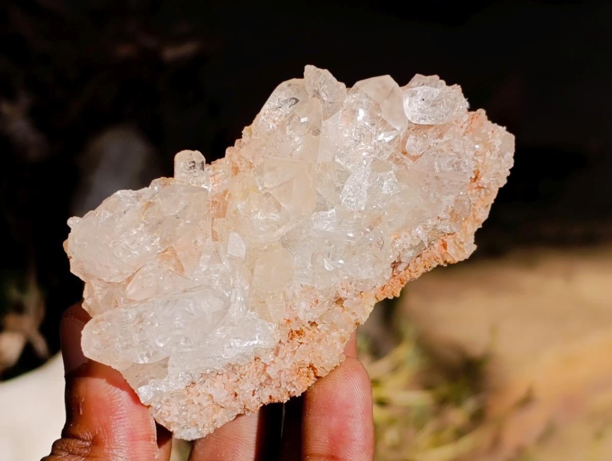 Natural Mpika Quarts Crystals and Cluster x 6 From Mpika, Zambia - Toprock Gemstones and Minerals 