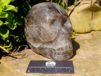 Hand Made XL Smokey Quartz Skull x 1 From Madagascar - Toprock Gemstones and Minerals 