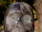 Hand Made XL Smokey Quartz Skull x 1 From Madagascar - Toprock Gemstones and Minerals 