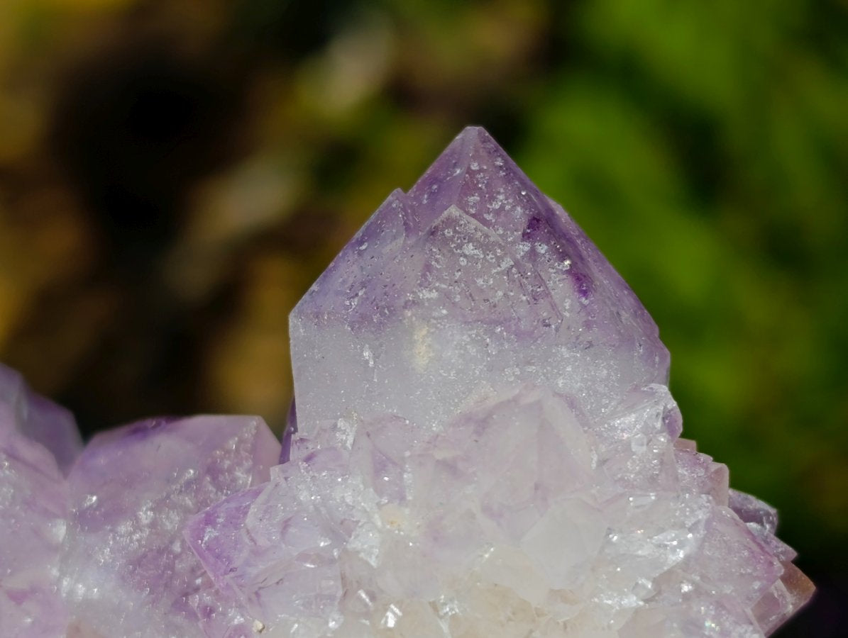 Natural Gemmy Amethyst Spirit Quartz Clusters x 4 From Boekenhouthoek, South Africa - Toprock Gemstones and Minerals 