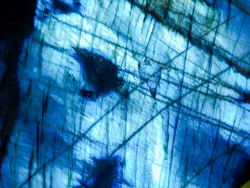 Polished Labradorite Standing Free Forms x 2 From Madagascar - Toprock Gemstones and Minerals 