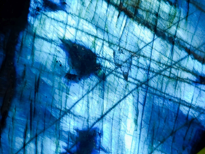 Polished Labradorite Standing Free Forms x 2 From Madagascar - Toprock Gemstones and Minerals 