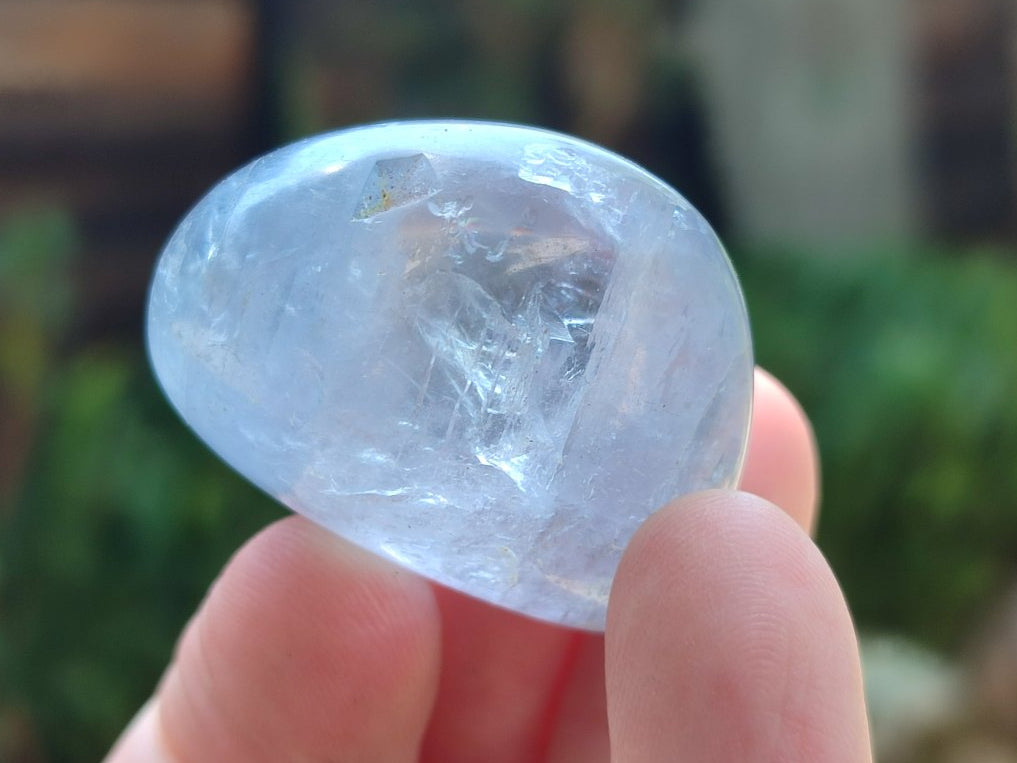 Polished Blue Celestite Free Forms x 20 From Sakoany, Madagascar - Toprock Gemstones and Minerals 