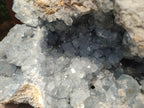 Natural XL Blue Celestite Geode Specimen x 1 From Sakoany, Madagascar - Toprock Gemstones and Minerals 