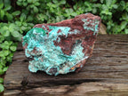 Natural Drusy Chrysocolla with Malachite Pseudomorph Bladed Specimen x From Lupoto Mine, Congo - Toprock Gemstones and Minerals 
