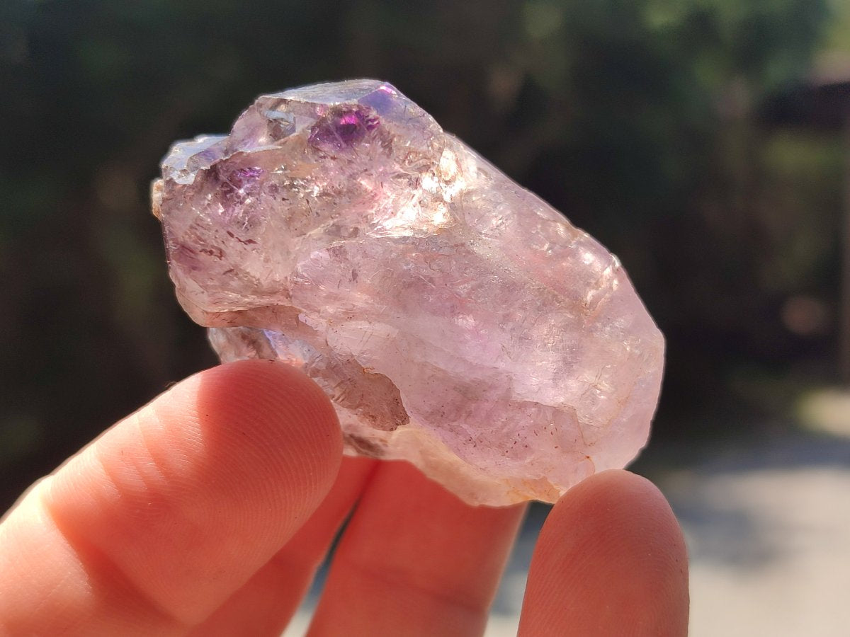 Natural Skeletal, Sceptre and Window Amethyst Crystals x 24 From Chiredzi, Zimbabwe - Toprock Gemstones and Minerals 