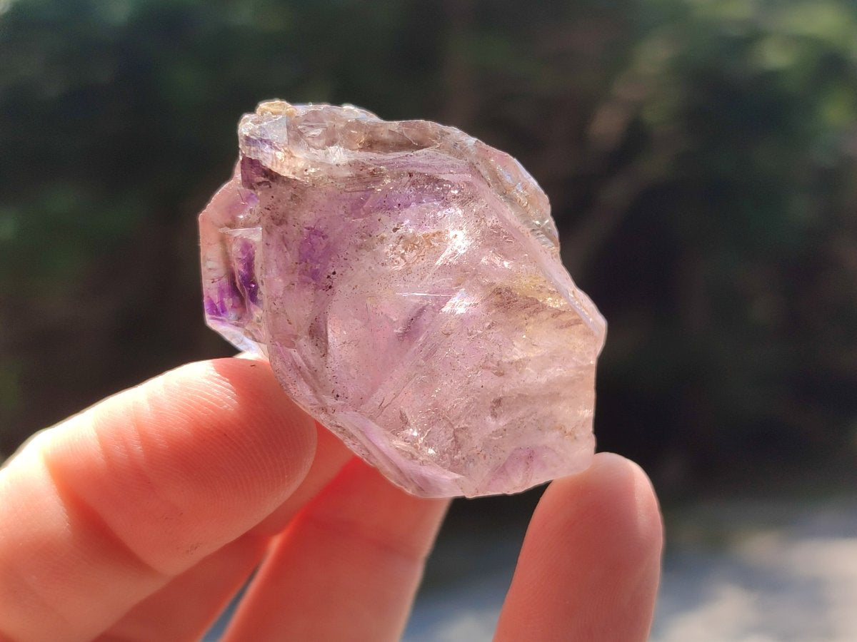 Natural Skeletal, Sceptre and Window Amethyst Crystals x 24 From Chiredzi, Zimbabwe - Toprock Gemstones and Minerals 