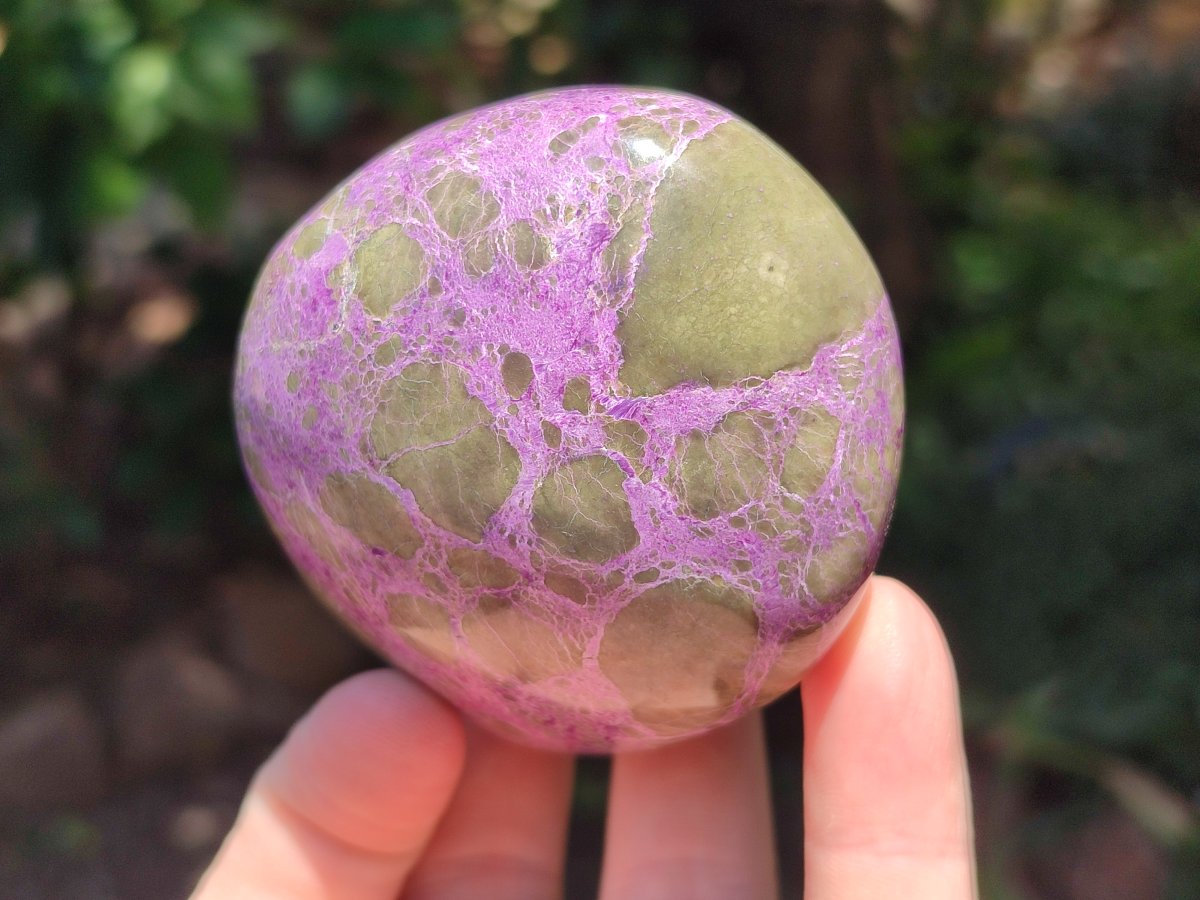 Polished Stichtite Standing Free Forms x 6 From Barberton, South Africa - Toprock Gemstones and Minerals 