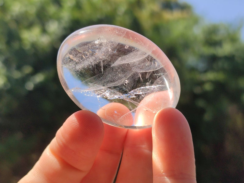 Polished Multi Mineral Galets x 12 From Madagascar - Toprock Gemstones and Minerals 