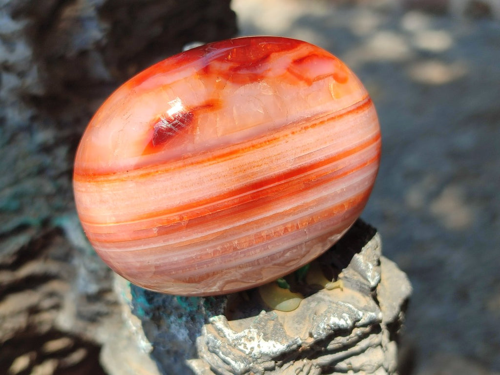 Polished Multi Mineral Galets x 12 From Madagascar - Toprock Gemstones and Minerals 