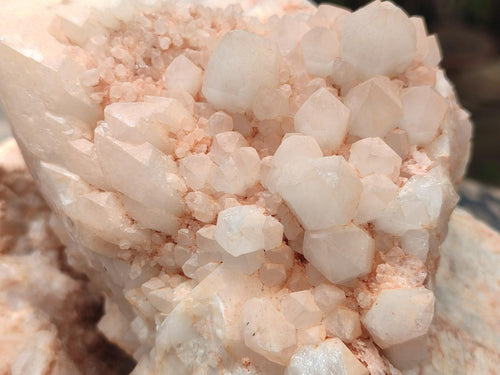 Natural Cascading Candle Quartz Crystals x 2 From Antsirabe, Madagascar - Toprock Gemstones and Minerals 