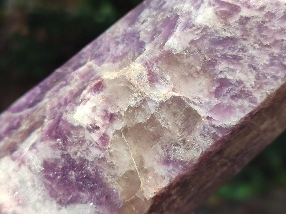 Polished Lepidolite With Pink Rubellite Tourmaline Display Crystals x 3 From Ambatondrazaka, Madagascar - Toprock Gemstones and Minerals 