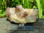 Natural Red Hematoid Quartz Clusters x 3 From Karoi, Zimbabwe - Toprock Gemstones and Minerals 