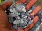 Natural Watermelon Fluorite Small Chips x 3.1kg Lot From Uis, Namibia - Toprock Gemstones and Minerals 