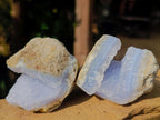 Natural Blue Lace Agate Geode Specimens x 12 From Nsanje, Malawi - Toprock Gemstones and Minerals 